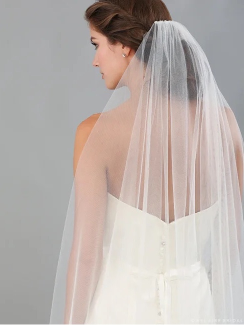 Bel Aire Bridal luxe tulle cathedral veil